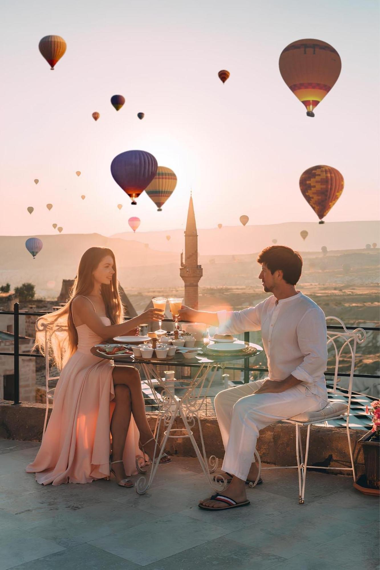 Karlik Cave Suite Cappadocia Uçhisar Eksteriør billede