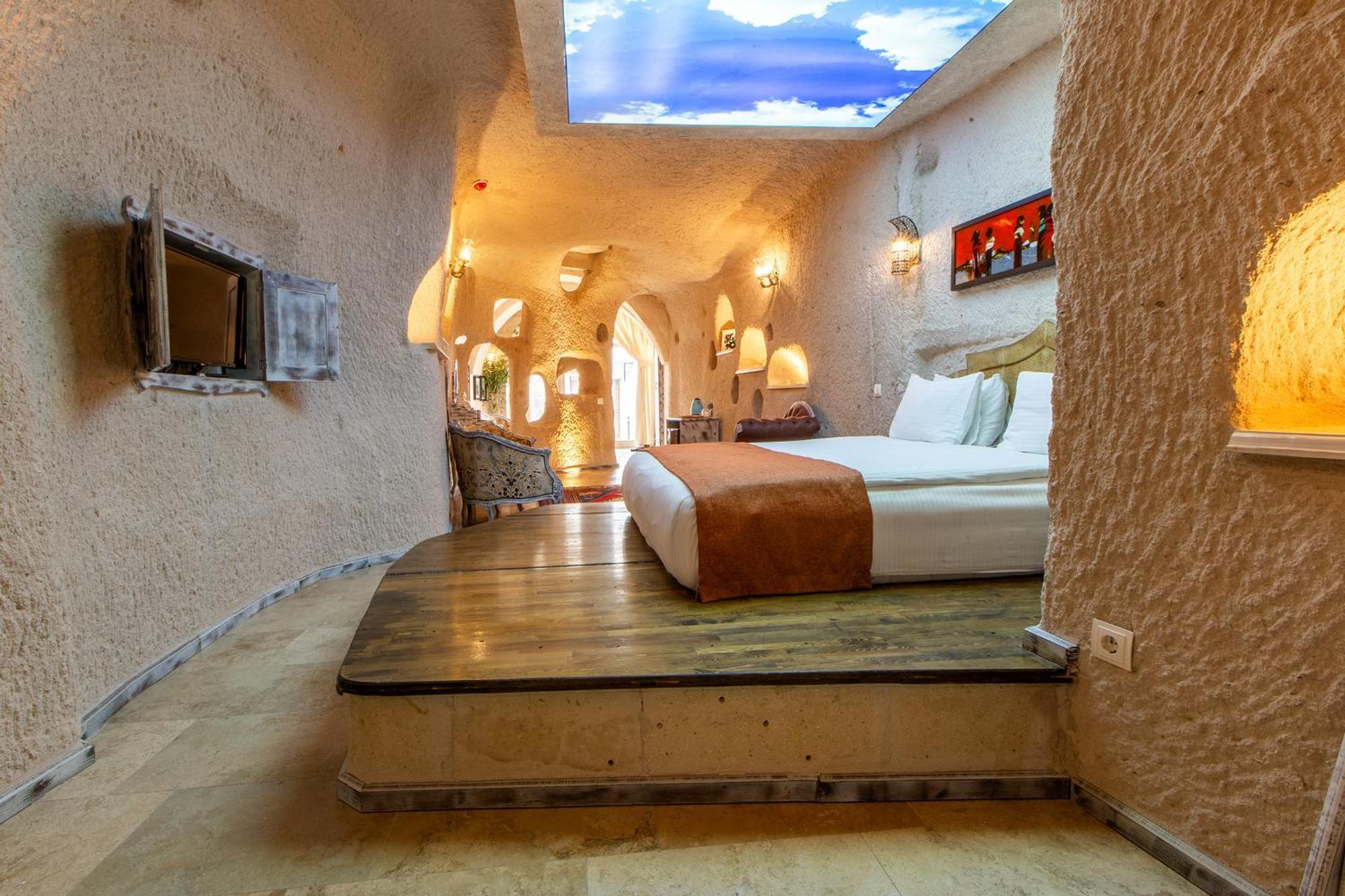 Karlik Cave Suite Cappadocia Uçhisar Eksteriør billede