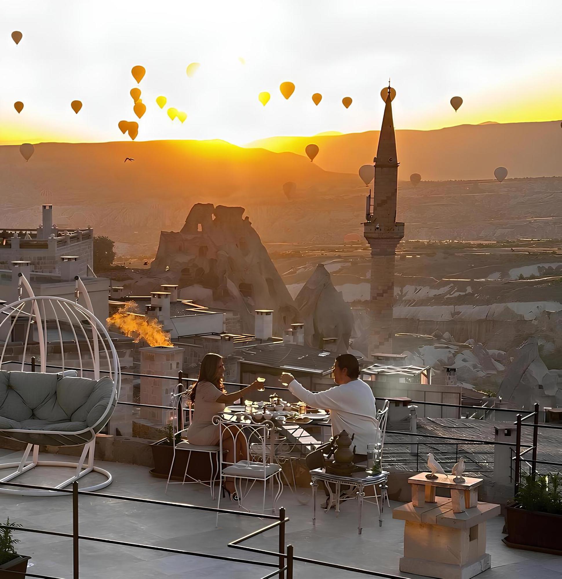 Karlik Cave Suite Cappadocia Uçhisar Eksteriør billede